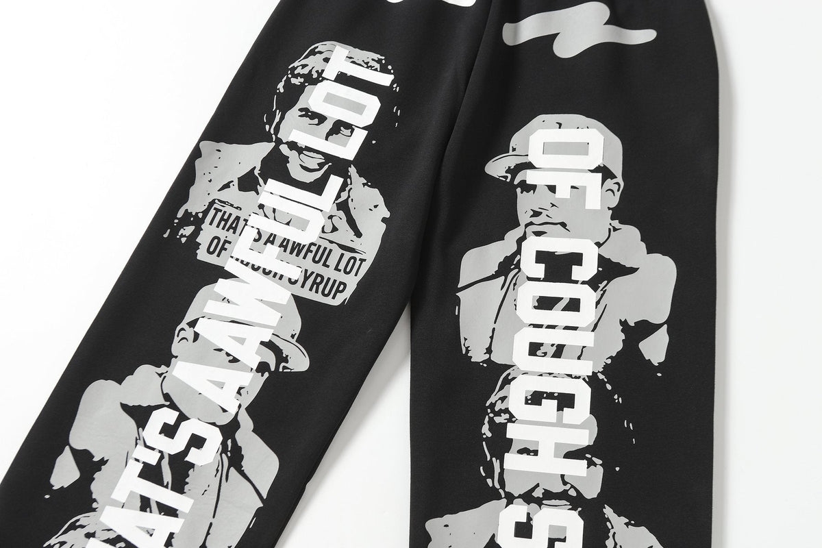 THAT'S A AWFUL LOT OF COUGH SYRUP Tomorrow Star Portrait Graphic Matching Set — detail